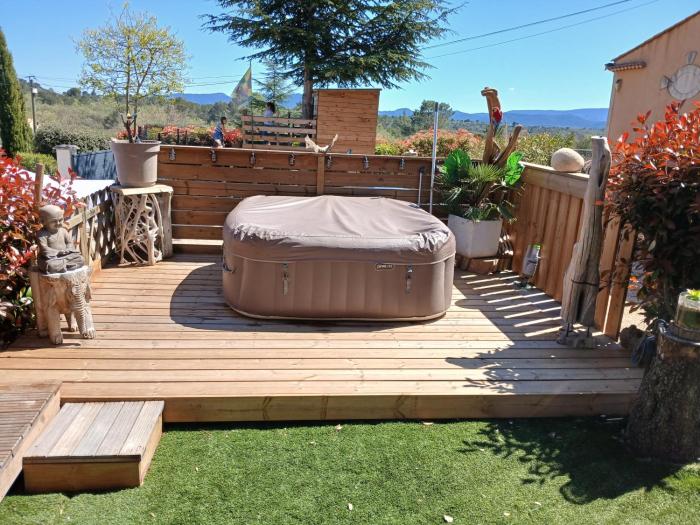 Villa 4 chambres avec jacuzzi