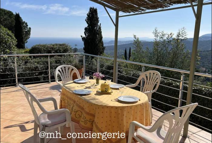 Maison Les Lavandes 4 people - sea and forest view