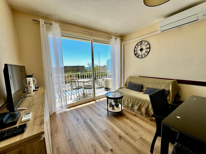 Les Sables de Palavas - T2 à 50m de la plage - clim, wifi