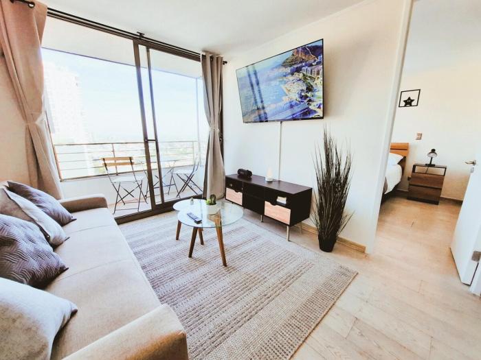 Moderno, con vista y excelente conectividad