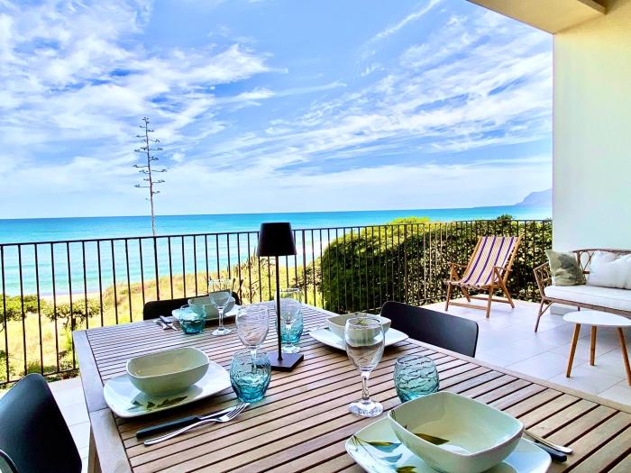 Riva Marina, sulla spiaggia