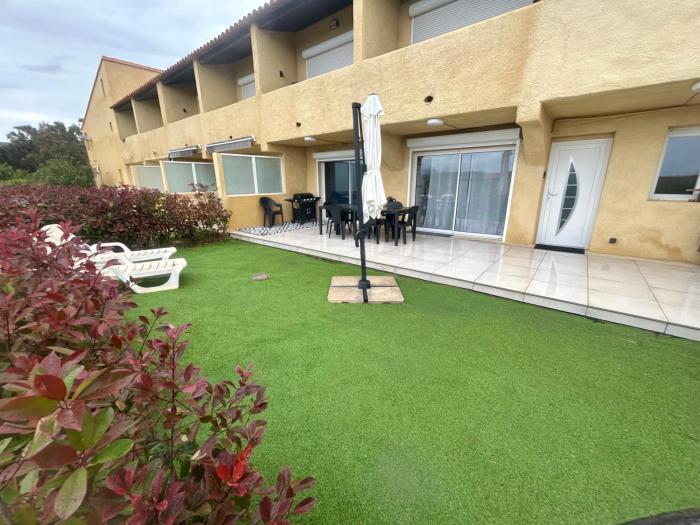 La belle vie F4 bord de plage avec jardin