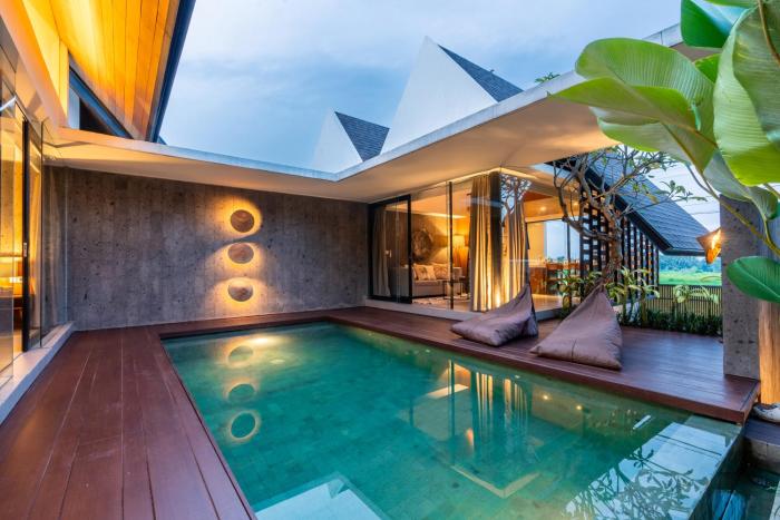 Villa Padi - Breathtaking Design with Pool & Ricefield Views