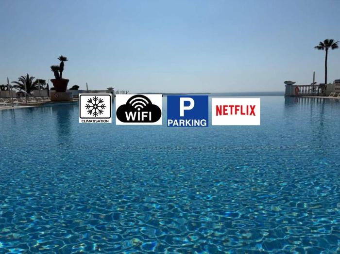 Un Studio de Charme Vue Mer & Piscine dException