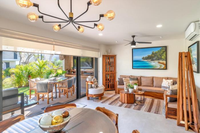 Retiro costero moderno y moderno en Casa Vista Belcara