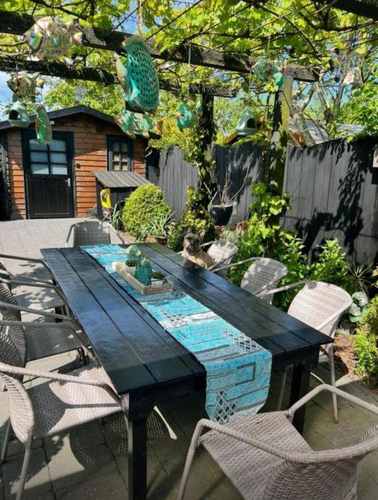 Lichtdurchflutetes Traumhaus mit Wintergarten, strandnah uneinsehbarer Garten hundefreundlich