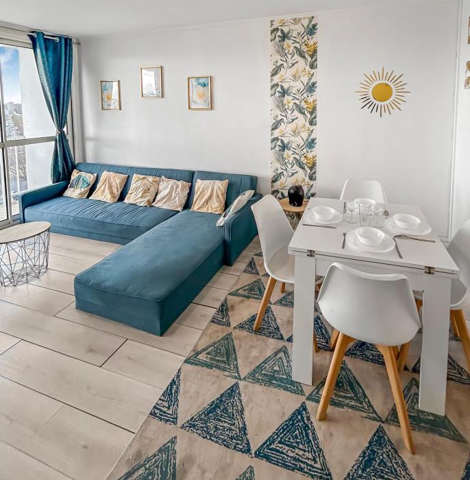 Lumineux avec balcon & confort familial