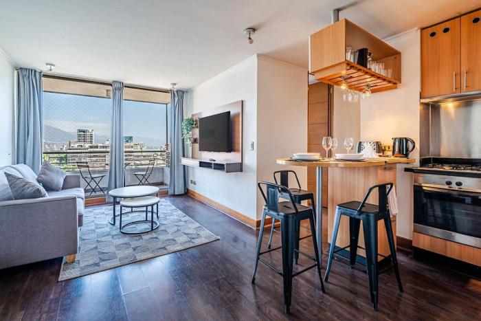 Moderno Depto a Pasos del Metro