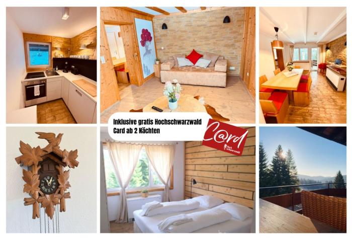 Mitten auf dem Feldberg Panorama Apartment Bergglück