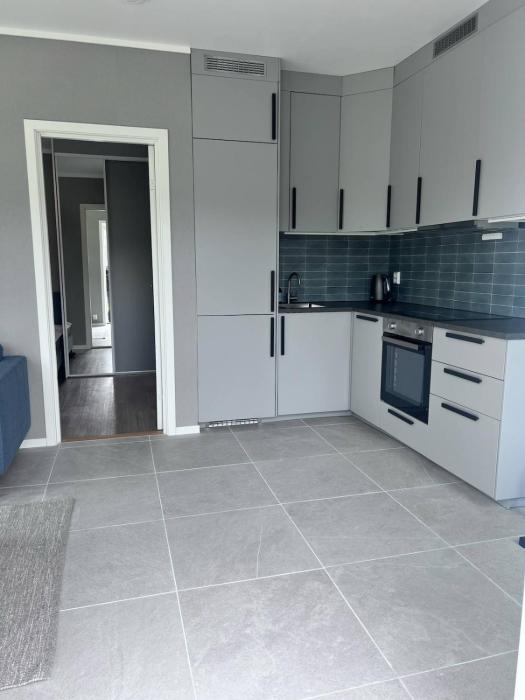 Newly built, bright apartment