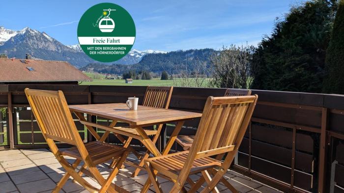 Ferienwohnung Alpengaudi in Bolsterlang Sommerbergbahn kostenlos