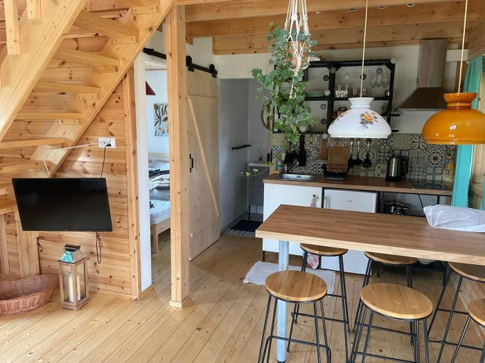 Domek z sauną i balią w Borach tucholskich