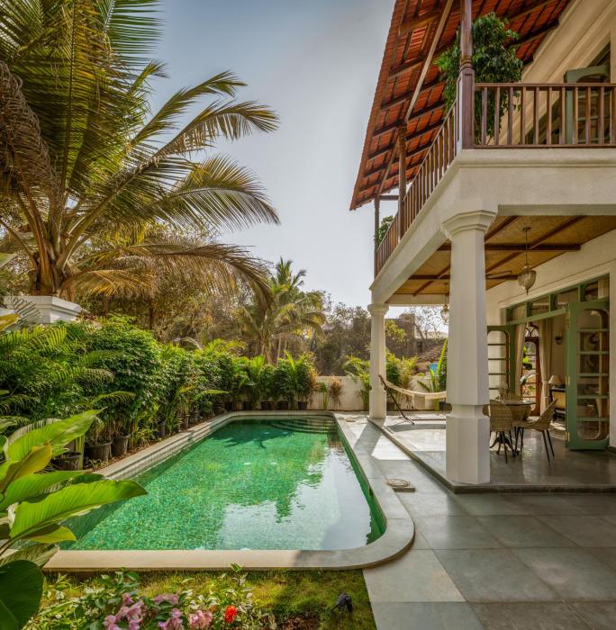 Villa Fado 4BHK Standalone Luxury Villa in Assagao with Private Pool, Breakfast, Caretaker & Security