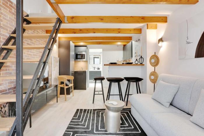 Duplex Cosy Canal Saint Martin
