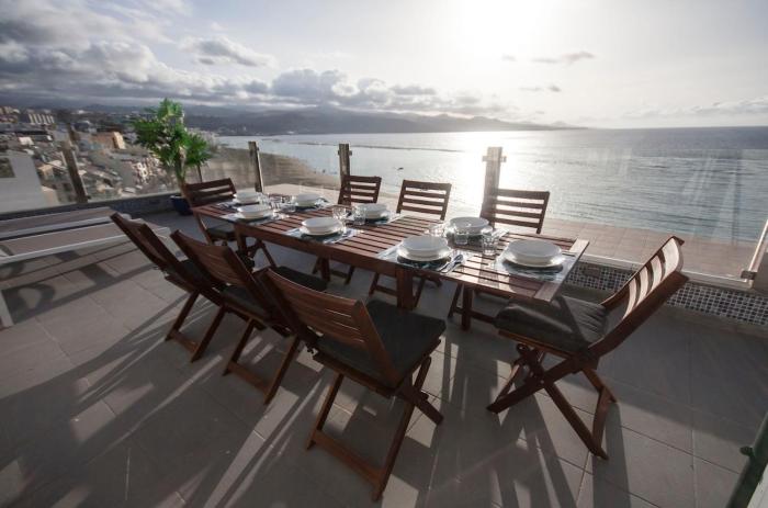 Terrace Penthouse Las Canteras beach