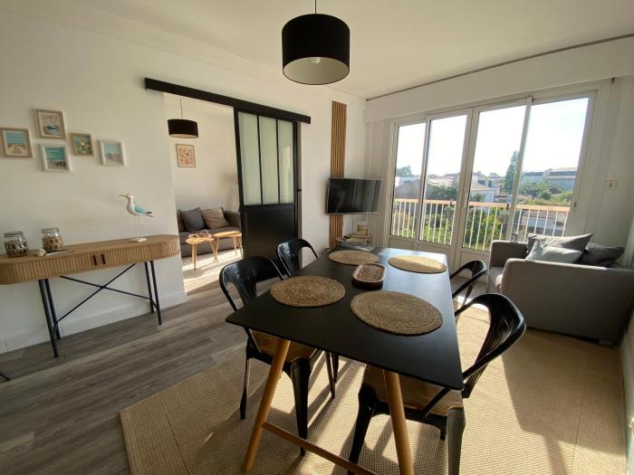 Le Rochefort, Quartier Arago, plage à 700m, 6 pers