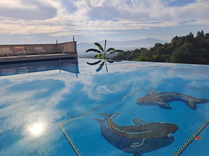 Private Studio in a Villa with Pool & Parking near Rome