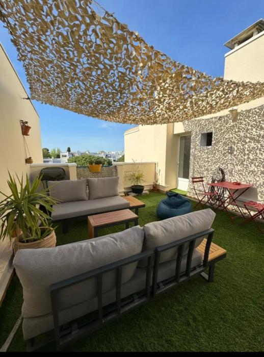 Studio toit terrasse