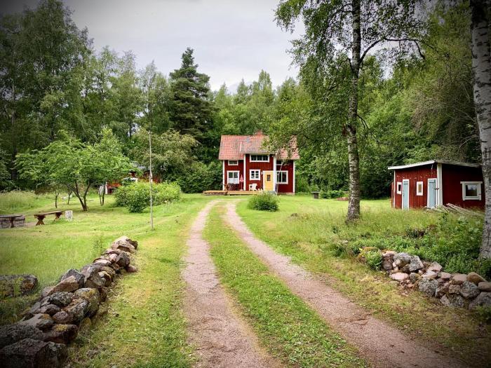 Swedish cottage in the Woods on Sollerön island