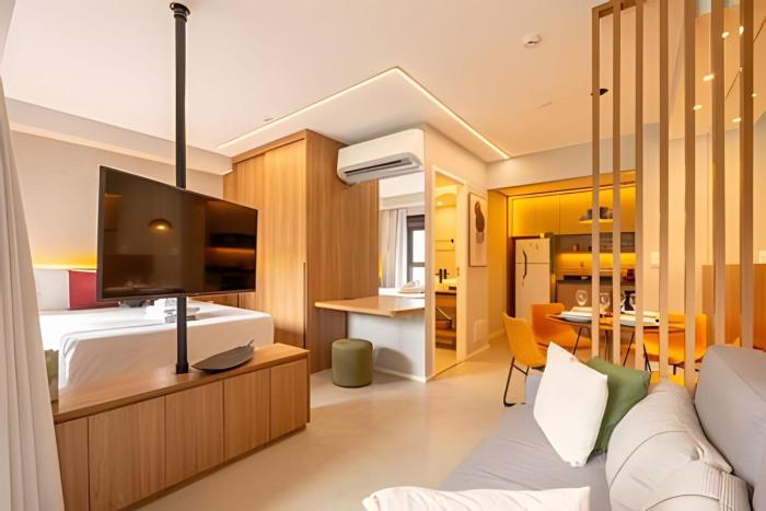 Easy Star - Aconchegante studio no coração de Pinheiros - VG01I