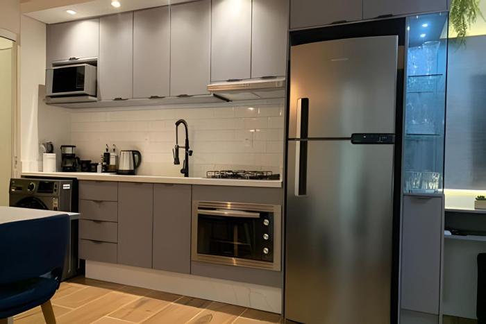 Apto Térreo com Garden | AC e Churrasqueira