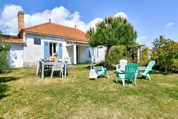 Maison avec jardin pour 4 - 800m de la plage