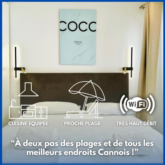 Renovated studio near the CROISETTE