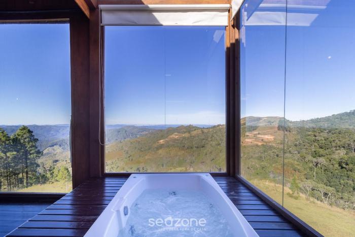 Cabana com Vista Incrível na serra VST001