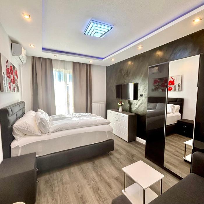 Renovierte und klimatisierte 70qm City-Wohnung mit Balkon