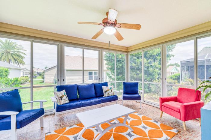 Peaceful Escape with Golf Cart in The Villages!