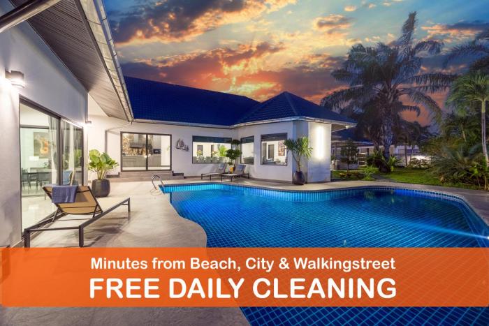 Villa Waree minutes from the city and beach