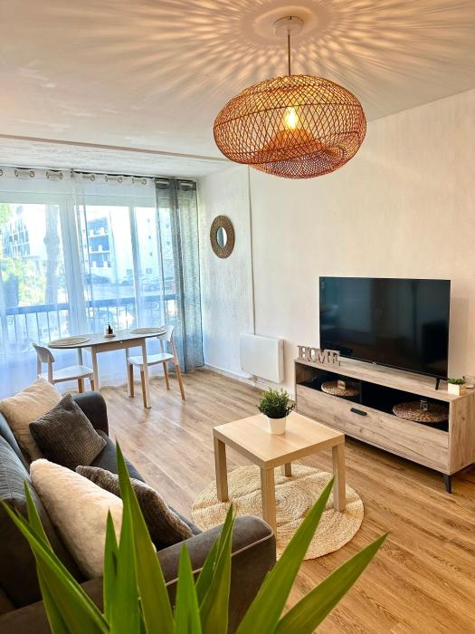 studio situé proche de la plage