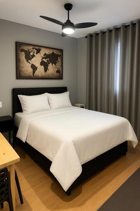 Studio completo a 50 m do Metrô Brás - Rua Coronel Mursa, 56 - Brás