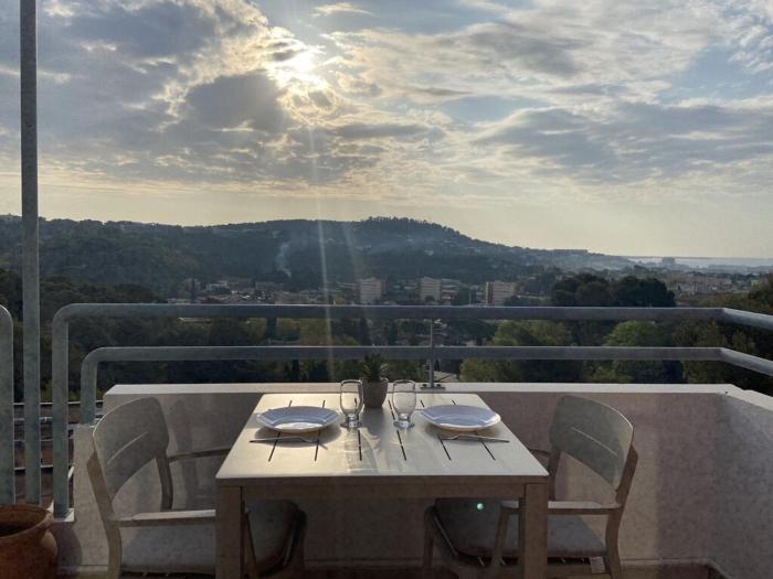 Appartement Cosy vue Mer, piscine, tennis et golf