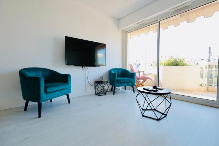 Baies de Juan - Apt 4 Pers - Pool - Air Conditioning