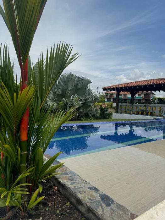 Villa privada con piscina cerca al parque del café