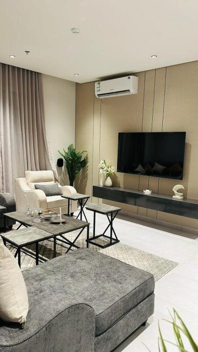 الماجديه vip حي الملقا3غرف وصاله و3 دورات مياه