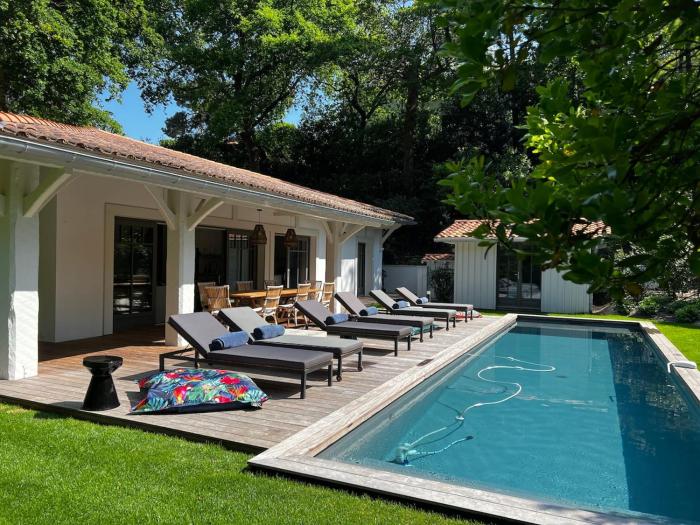 Villa Romaline - Plage Pereire - Piscine chauffée