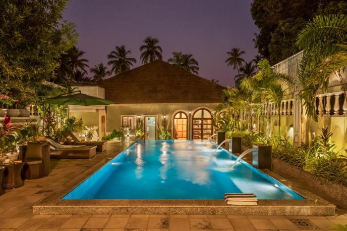LostTraveller 3BHK Villa with a view Private Pool in Saligao LT347
