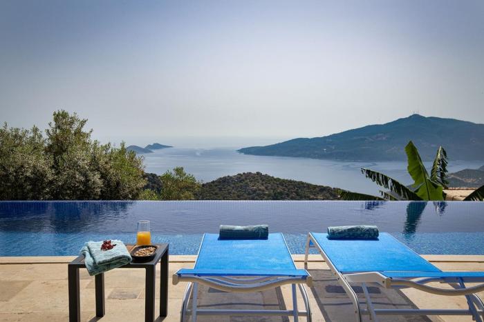 Villa Upperhouse Kalkan - Private Sea View Villa - Heated Indoor Pool - Kalkan