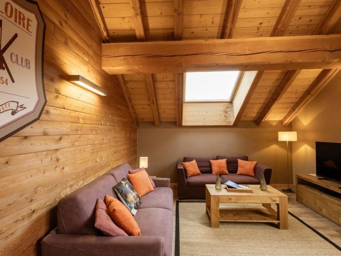 3 pièces pour 6 personnes à Valloire, animaux admis, balcon ouest - FR-1-263-213