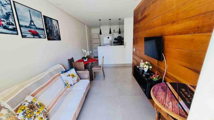 Apartamento mobiliado no Canto do Forte