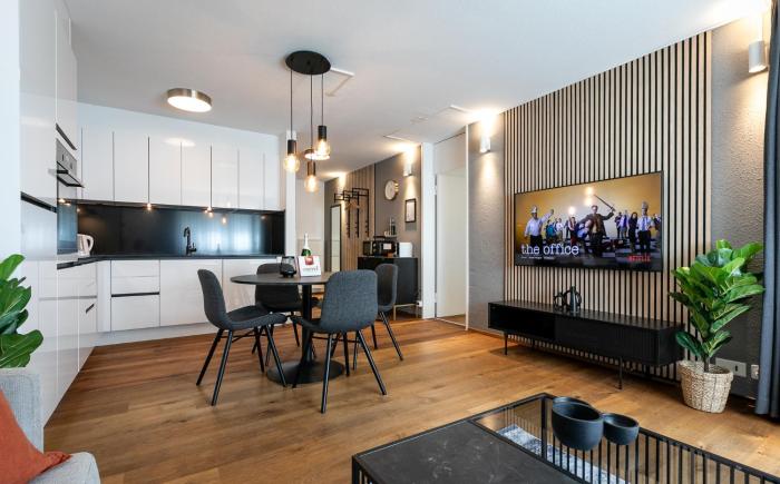 Spirit Apartments - Balkon - Bergsicht