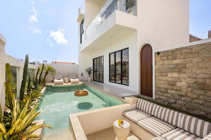 Cozy 2bd Mediterranean Canggu Villa with Pvt Pool