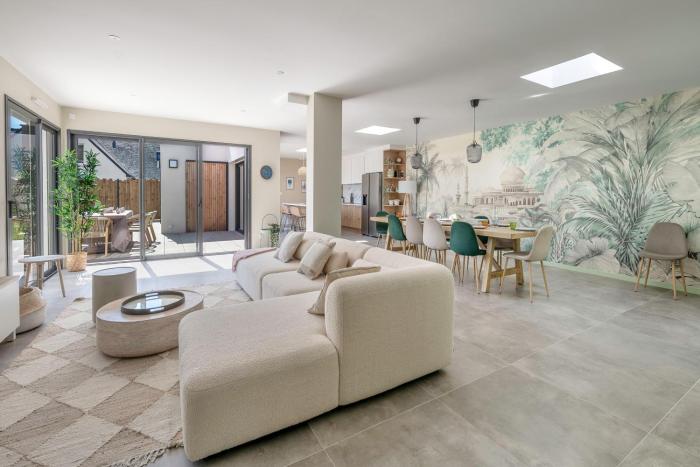 850m de la mer - Maison 8 adultes et 4 enfants