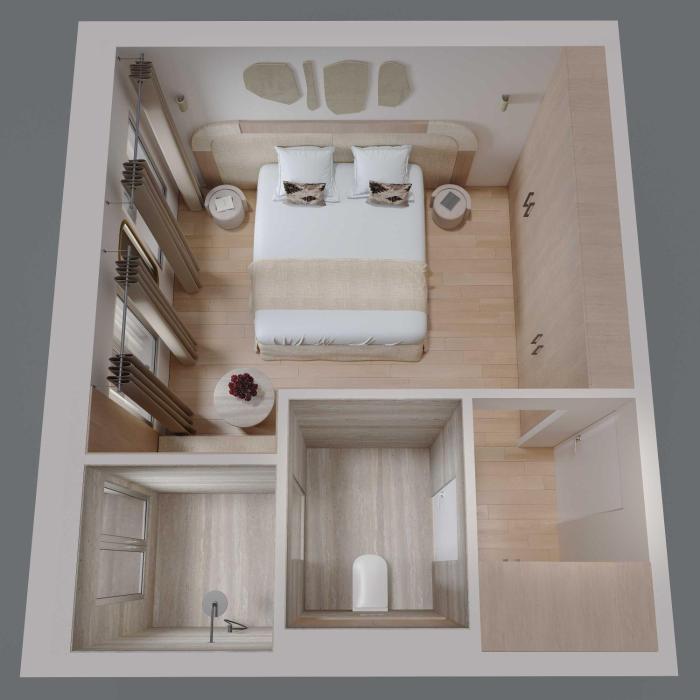 Charming studio with AC - 2P- Musée du Louvre