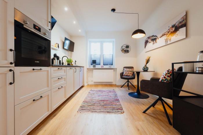 Stylish 2 room app in trendy district of Hamburg