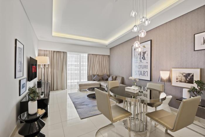 Elite Escapes - Glamorous 1BR DAMAC Paramount B