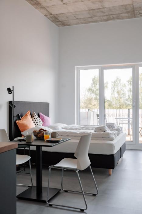 Skyrise Aparthotel Rammingen - Moderne Apartments mit Küche & Parkplatz