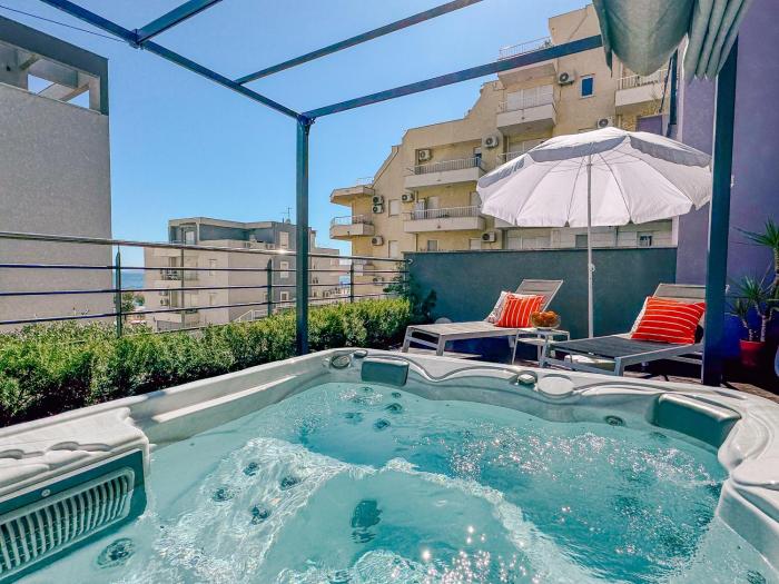 AstraMaris Znjan - Deluxe beach suite with hot tub